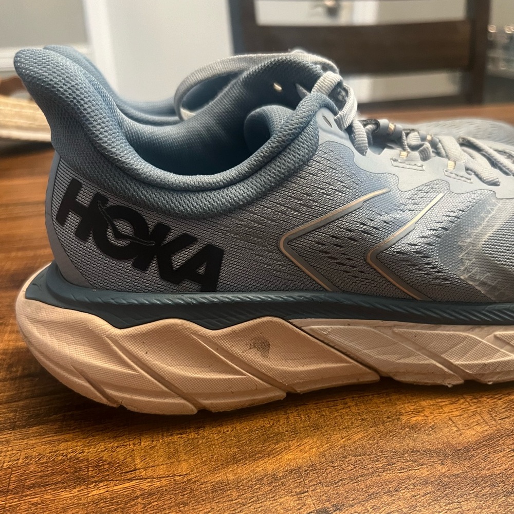 Women’s Hoka shoes - blue and pink - size 8.5